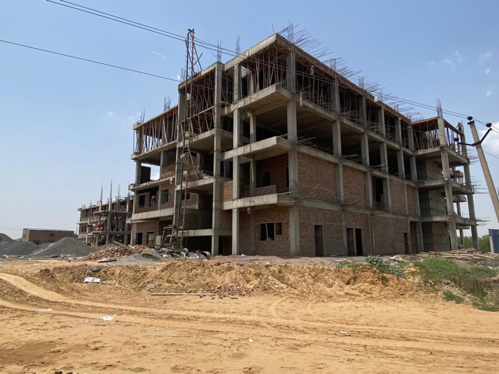 Prannath Hospital Construction Site